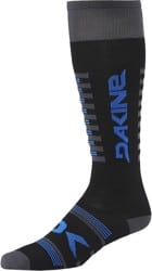 DAKINE Thinline Merino Snowboard Socks - black/blue