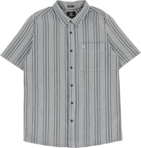Volcom Newbar Stripe S/S Shirt - celestial blue