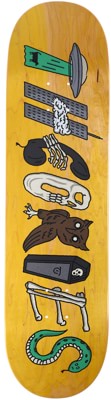 Theories Symbols 8.5 Skateboard Deck - yellow - view large